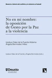 No en mi nombre: la oposición de Gesto por la Paz a la violencia_cover