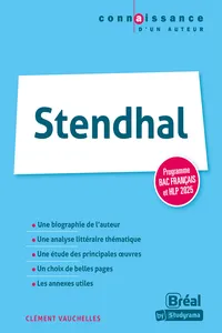 Stendhal - Programme Bac français et HLP 2025_cover