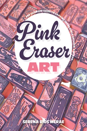 Pink Eraser Art