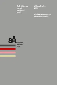 Sulle differenze razziali tra bianchi e neri_cover