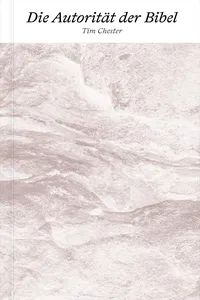 Die Autorität der Bibel_cover