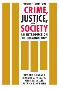 Crime, Justice, and Society, 4th ed_cover