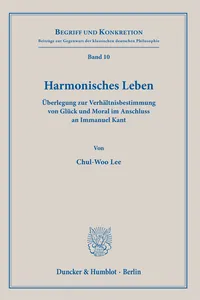 Harmonisches Leben._cover