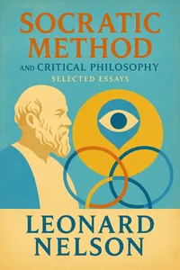 Socratic Method and Critical Philosophy Selected Essays_cover