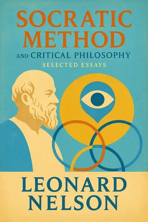 Socratic Method and Critical Philosophy Selected Essays