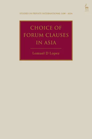 Choice of Forum Clauses in Asia