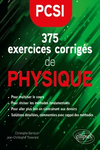 375 exercices physique PCSI_cover