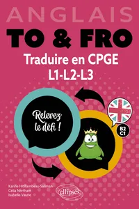 Anglais. To & Fro. Traduire_cover