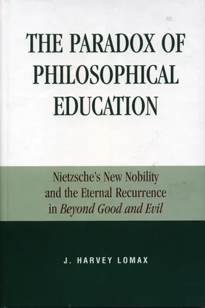 The Paradox of Philosophical Education