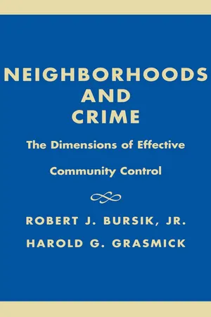 Neighborhoods and Crime