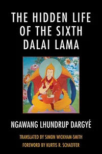 The Hidden Life of the Sixth Dalai Lama_cover