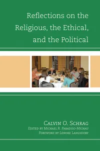 Reflections on the Religious, the Ethical, and the Political_cover