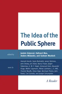 The Idea of the Public Sphere_cover