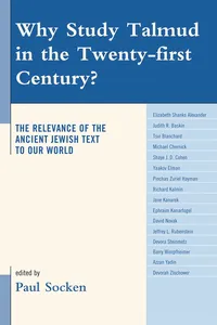 Why Study Talmud in the Twenty-First Century?_cover