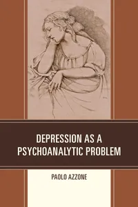 Depression as a Psychoanalytic Problem_cover