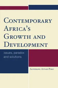 Contemporary Africa's Growth and Development_cover