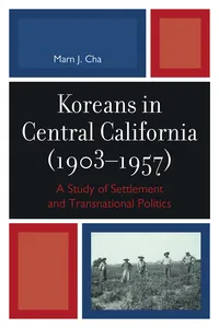 Koreans in Central California_cover