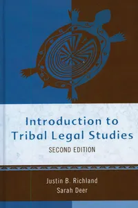 Introduction to Tribal Legal Studies_cover