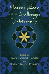 Islamic Law and the Challenges of Modernity_cover