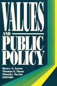Values and Public Policy_cover