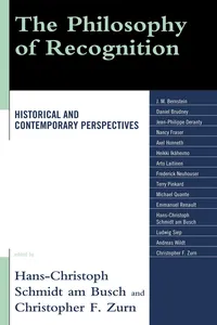 The Philosophy of Recognition_cover