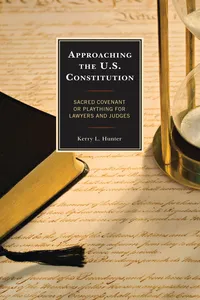 Approaching the U.S. Constitution_cover