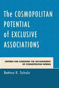 The Cosmopolitan Potential of Exclusive Associations_cover