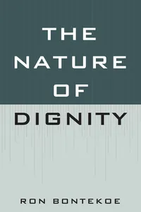The Nature of Dignity_cover