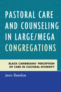 Pastoral Care and Counseling in Large/Mega Congregations_cover