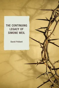 The Continuing Legacy of Simone Weil_cover