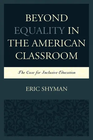 Beyond Equality in the American Classroom