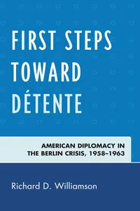 First Steps toward Détente_cover