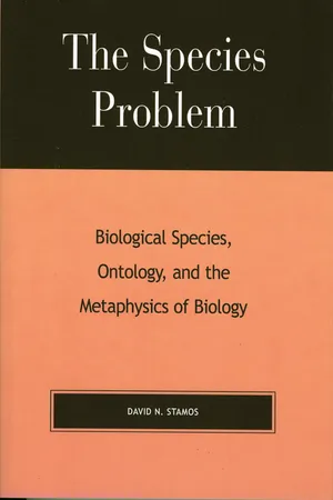 The Species Problem