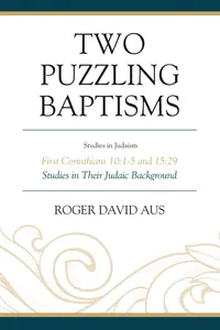 Two Puzzling Baptisms_cover