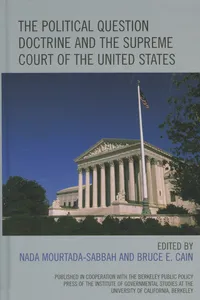 The Political Question Doctrine and the Supreme Court of the United States_cover