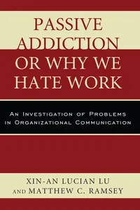 Passive Addiction or Why We Hate Work_cover