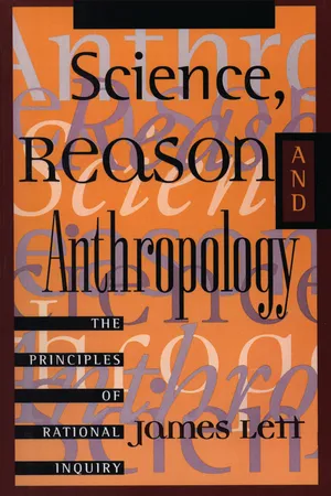 Science, Reason, and Anthropology