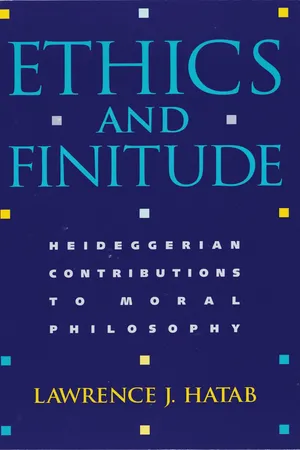 Ethics and Finitude