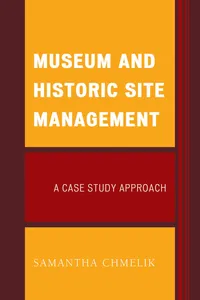 Museum and Historic Site Management_cover