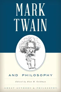 Mark Twain and Philosophy_cover