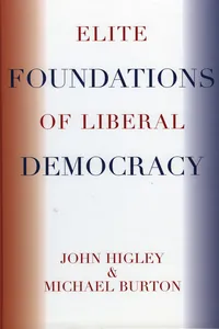 Elite Foundations of Liberal Democracy_cover