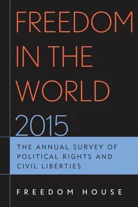 Freedom in the World 2015_cover