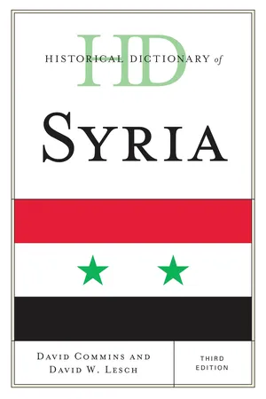 Historical Dictionary of Syria
