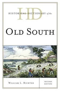 Historical Dictionary of the Old South_cover