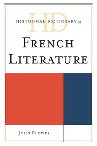 Historical Dictionary of French Literature_cover