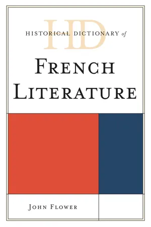 Historical Dictionary of French Literature