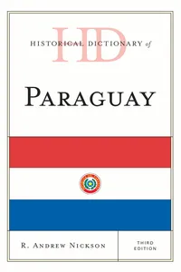 Historical Dictionary of Paraguay_cover