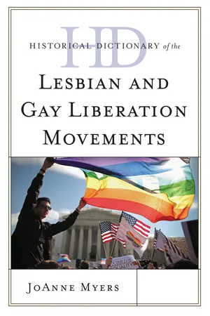 Historical Dictionary of the Lesbian and Gay Liberation Movements
