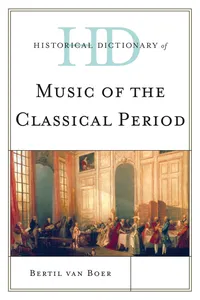 Historical Dictionary of Music of the Classical Period_cover