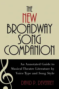 The New Broadway Song Companion_cover